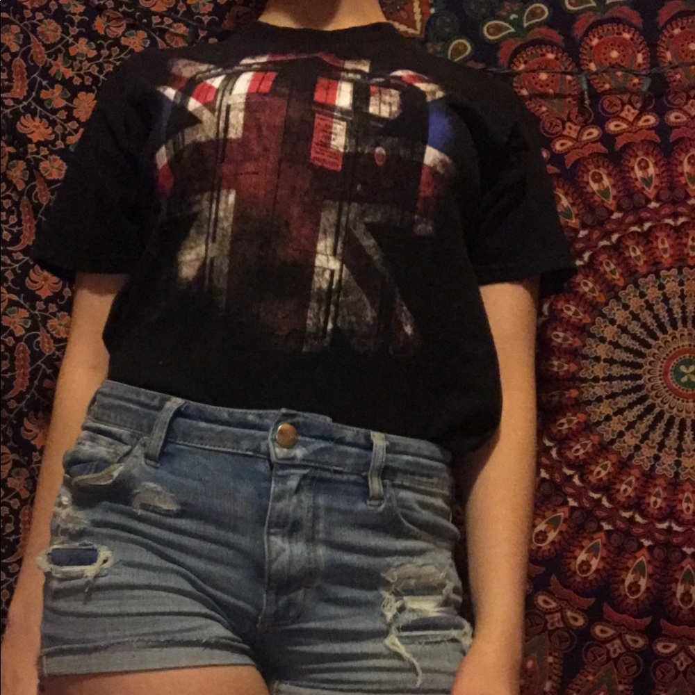 Dr Who Union Jack TARDIS T-Shirt